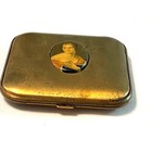 Vintage Mondaine Cameo Compact Vanity Case Make Up Powder Rouge Antique 1920s