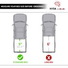 5ft Hard Tri-fold Tonneau Cover Truck Bed For 2024-2026 Toyota Tacoma Waterproof