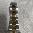 Michael Kors Mk 8175 Men   s Chronograph Two Tone Blue Dial Watch Used Good