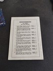 Vintage 1952 The Red Ram V-eight Engine Service Reference Book
