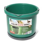Farm Innovators Model Hb-60 Oversized 2 Gallon Plastic Heated Bucket  60 Watt