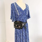 Coach Cl964 Disney X Coach Warren Mini Belt Bag In Black Multi
