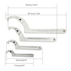 Adjustable Spanner Hook Wrench For Hydraulic Ram Cylinder Mechanical Machine