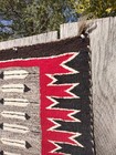 Navajo Rug Antique Native American Indian Feather Blanket Ganado Weaving 1930