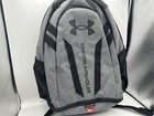 Under Armour Ua Hustle 5 0 Backpack Gray School Laptop Book Bag Padded Msrp  55