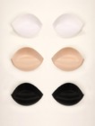 Gel Bra Cups Push Up Sew In Nude White Black A B C D Dd Cup Brand New