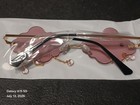 Aew Kyle Fletcher Protostar Pink Glasses From All Elite Crate New In Zip Bag