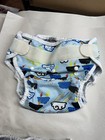 Thirsties Lot Of Two Duo Wrap Snap Cloth Diaper Cover Blue And Gray Lg Sizes