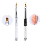 Lwbtosee 2pc Nail Ombre Brush Art Painting Pen 2 Count  pack Of 1   A