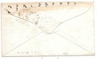 1850 s - London To New York - Stampless Cover