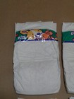 8 Vintage Pampers Baby-dry Diapers Sizes 2   3