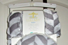 Lullaby Baby - 4 Piece - Baby Blanket   Head Support    2 Seat Belt Strap Covers