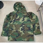 Vtg Us Military Parka Mens Large Reg Cold Weather Camouflage Army Jacket