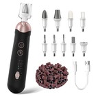Professional Manicure Pedicure Kit  Cordless Electric Nail File Set