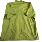 Chef Works Lime Green Chef Shirt Size Large Short Sleeve 65 35 Uniform Kitchen