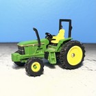 1 64 Ertl John Deere 6400 Tractor Model Fwa With Rops Die-cast Farm Farmer Toy