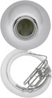 Jupiter Jsp1010 Qualifier Series Fiberbrass Bbb Sousaphone Silver
