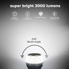 2 Pack 22w Led Light Bulb 200w Equiv 4000lm 5000k Clear White For Home Lighting