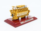 1 28 Scale Csr Ziyang High-power Marine Diesel Engine Replica W  Display Case