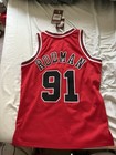 Dennis Rodman Chicago Bulls Mitchell   Ness Off-court Swingman Jersey 2xl