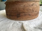Two Piece  Wood Crown And Brim Block  millinery Wood Block Hat Making  form mold