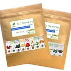 Lecharm 100  Natural 16-flavor Tea Mix Pack  Herbal  Detox  Black  Green  Fruit