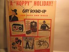 Hopalong Cassidy   make This Christmas A Hoppy Holiday  2 Page Adv  For Gifts