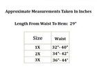 Plus Size Women s Fold Over A-line Flared Skirt 1x 2x 3x