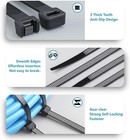 Zip Cable Ties Assorted Sizes 4    6    8    12     Heavy Duty Nylon Black Uv Resistant