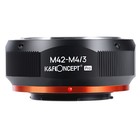 K f Concept Adapter Pro For M42 Mount Lens To Micro 4 3 M4 3 Mft G3 Gh2 Om-d