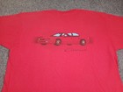 Vintage Chrysler Cirrus 90s Graphic T Shirt Mens Size Xl Red Short Sleeve