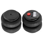 Set Of 2 Air Ride Suspension Bag Standard 2500 Lb 1 2 npt Single Port Universal