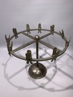 Vtg Restaurant Diner Receipt Order Ticket Spinner Wheel Carousel Holder Rack Mcm