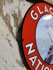 Vintage Glacier National Park Sign Old Forest Service Montana Ranger Cabin Goat