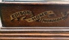 Edison Cylinder Phonograph  From The Late 1880s Horn Included 