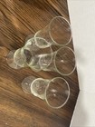 Vintage Parfait Cocktail Glasses - Footed pedestal  - 6 5  - Set Of 4