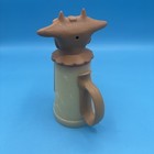 Whirley Industries Moo Cow Creamer Cup Vintage Plastic Milk Mug Coffee Usa