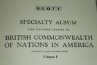British America 4 Volume Scott Specialty Green Album Dustcase Bluelakestamps