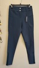 Nwt Free Ride Equestrian Pro Breech Full Seat Zipper Ride Pants Women   s Size 28