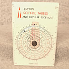 Vintage Sama Etani Concise 600-st Circular Slide Rule Physics Is Phun Boxed 1969