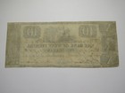  10 1832 Appalachicola Florida Obsolete Currency Note Bill -bank Of West Florida