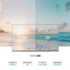 Tikaton Hdmi 2 1 Cable 48gbps Ultra Highspeed 8k Compatible 4k Hdmi 2 0 6 6 Feet