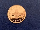 Malta 1977 1 Cent Proof Coin-ex  Mint Set-uncirculated