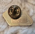 Vucko Wolf Mascot Luge Lapel Pin 1984 Winter Olympic Games Sarajevo Yugoslavia 