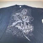 Vintage Hip Hop Legends Skull Black T Shirt Biggie Smalls Eazy E Tupac Rap 3xl