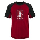 Outerstuff Ncaa Youth Stanford Cardinal Color Block Rash Guard Shirt