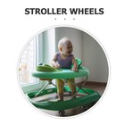 4 Pcs Walker Wheels Baby Parts For Scooters Stroller Replacement