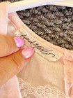 Vintage Jessica Mcclintock Girls Dress Sz 6 Pink Lace Puff Sleeve Prairie Cottag