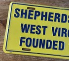 Shepherdstown Wv Booster License Plate Founded In 1734 West Virginia