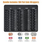 Liked 1pcs Black Coin Counter Tray And Sorting With 150